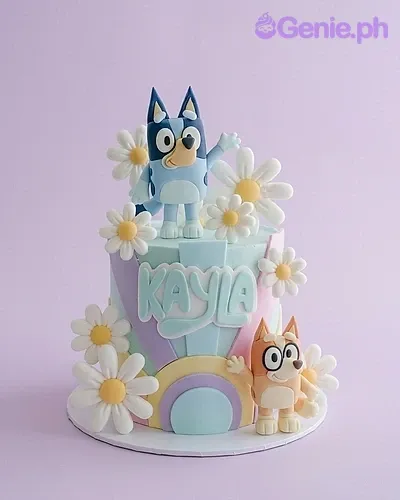 Bluey Bingo Cake
