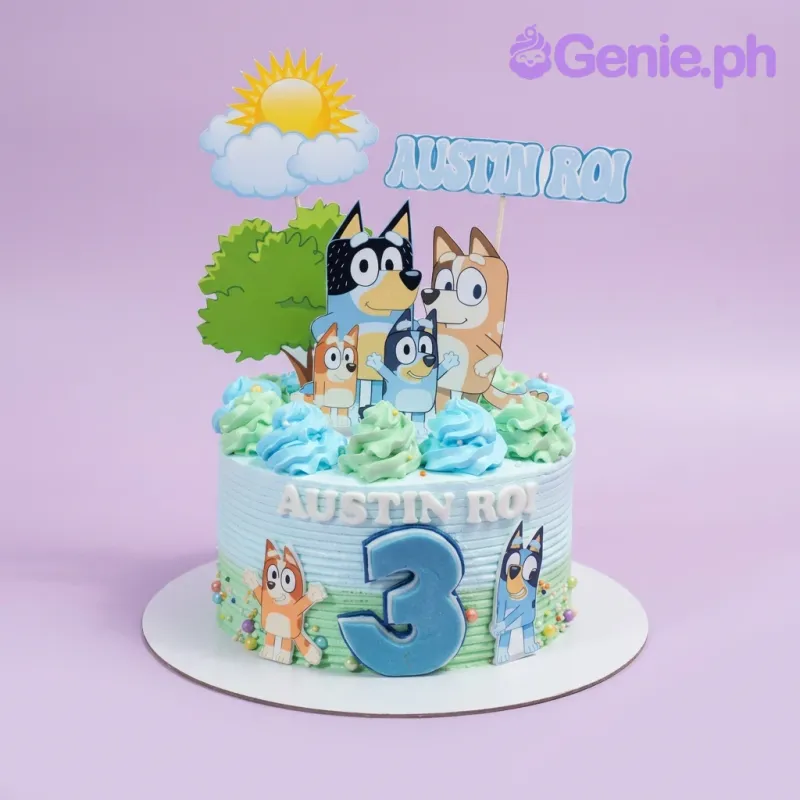 Bluey Cake