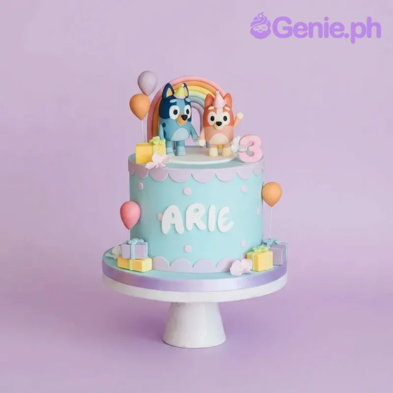 Bluey Bingo Cake Design