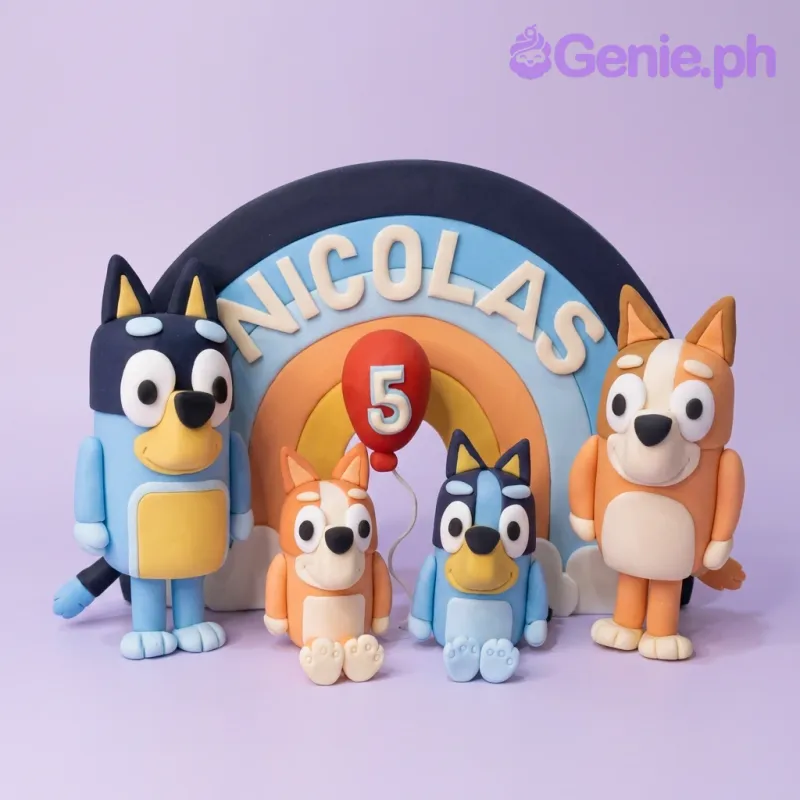 Bluey Cake