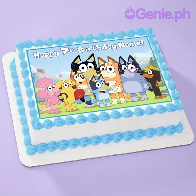 Bluey Cake