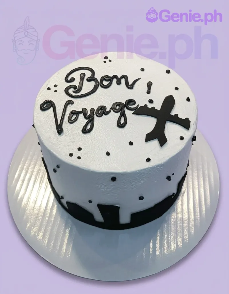 Bon Voyage Travel Cake Design