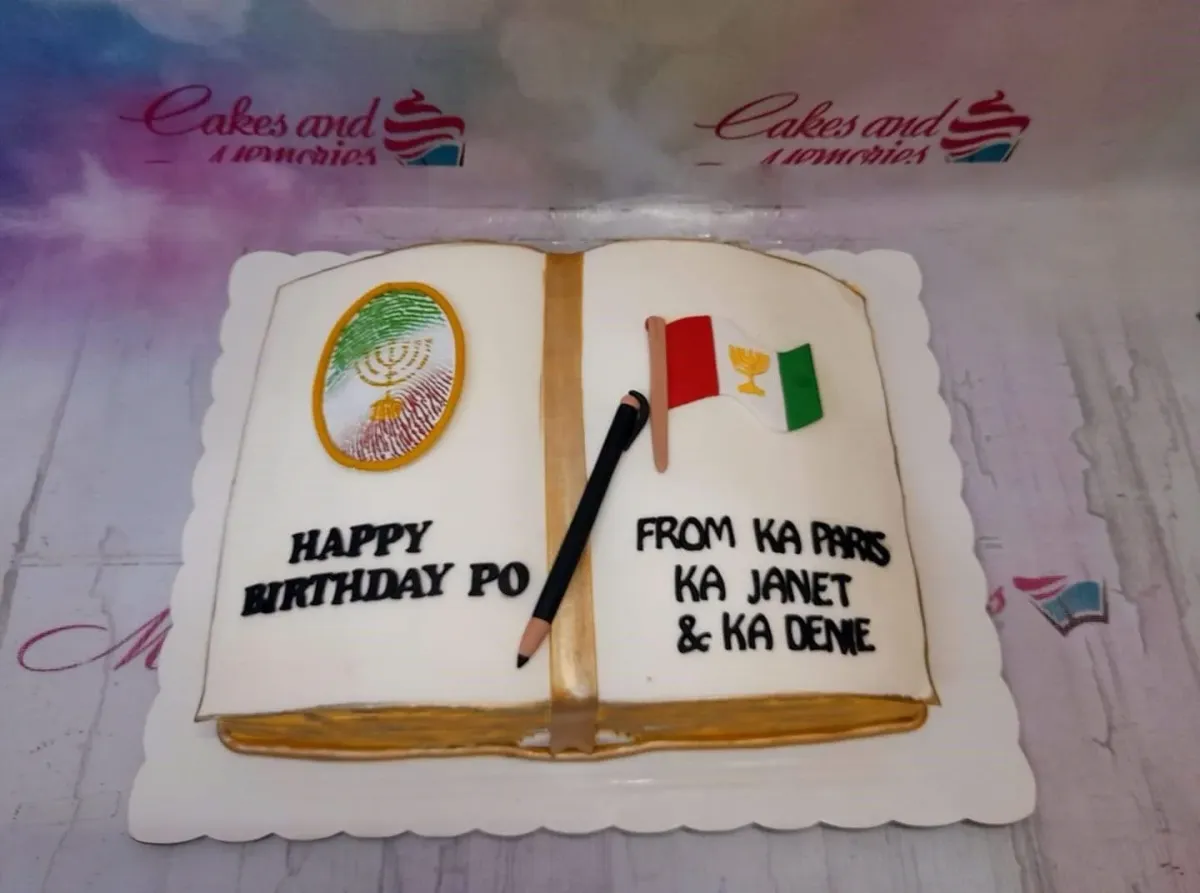 Book Religious Books Cake Design