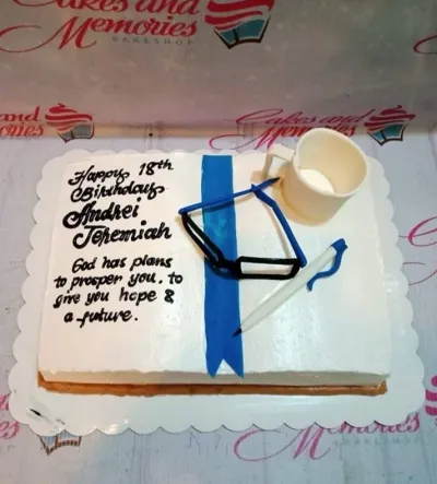 Book Themed Books Cake Design