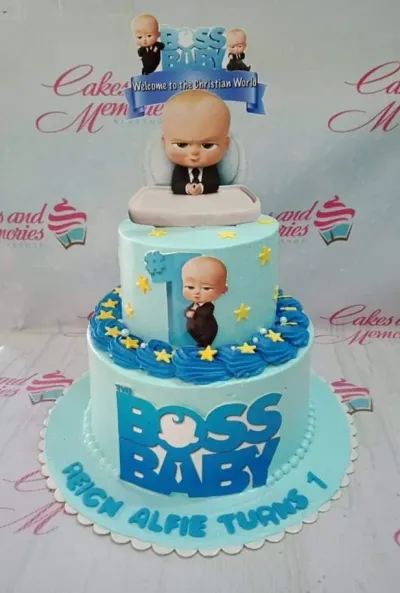 Boss Baby Cake