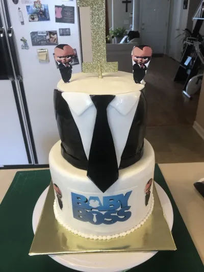 Boss Baby Cake