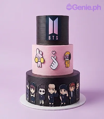 Bts Kpop Cake