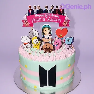 Bts Kpop Cake