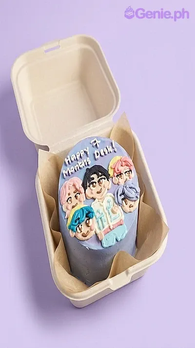 Bts Kpop Bento Cake Design