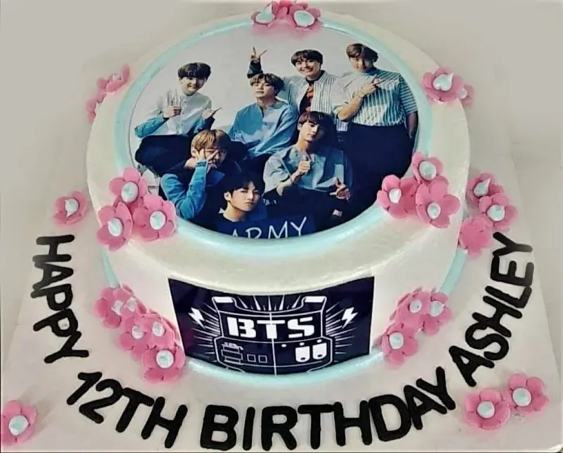 Bts Kpop Cake