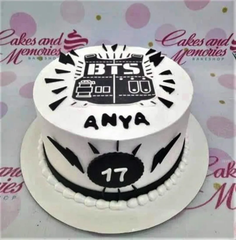 Bts Kpop Cake