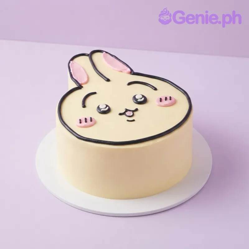 Bunny Face Cake