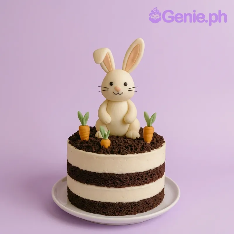 Bunny Garden Cake