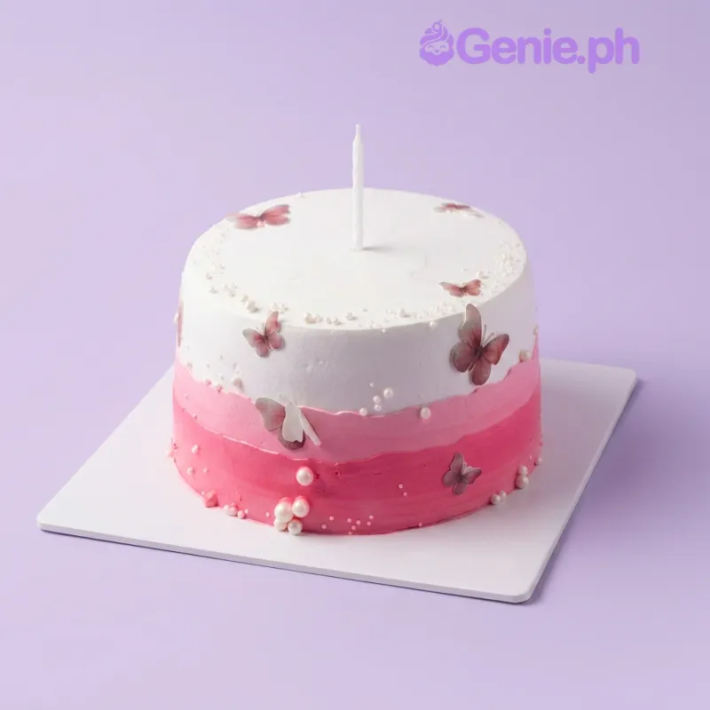 Butterfly Anniversary Cake