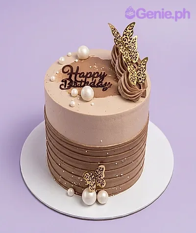 Butterfly Birthday Butterflies Cake Design