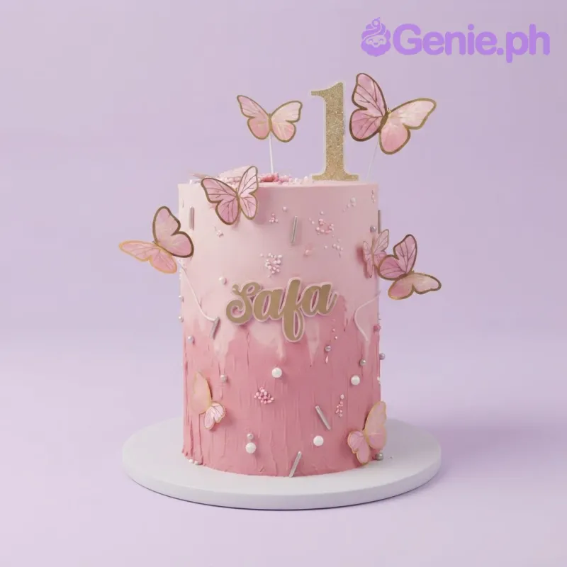 Butterfly Birthday Cake Butterfly Birthday Cake