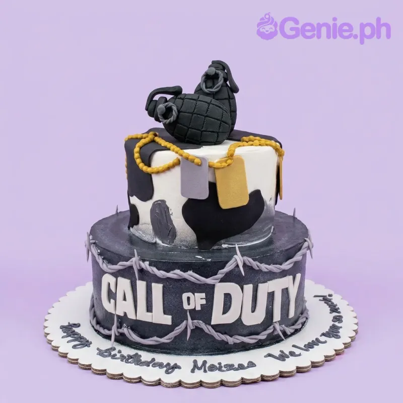 Call Of Duty Military Cake Design
