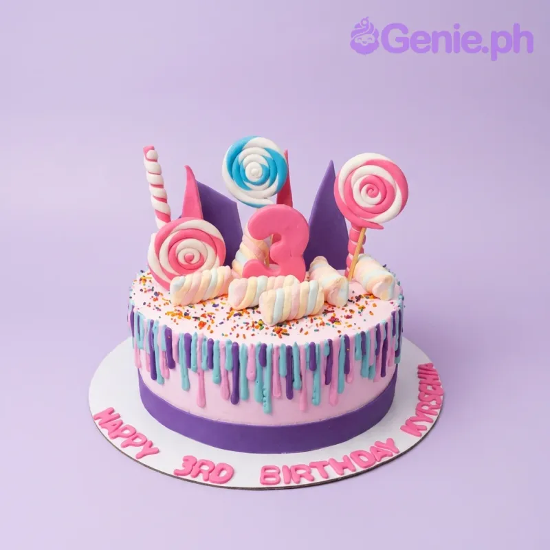Candy Birthday Candyland Cake Design