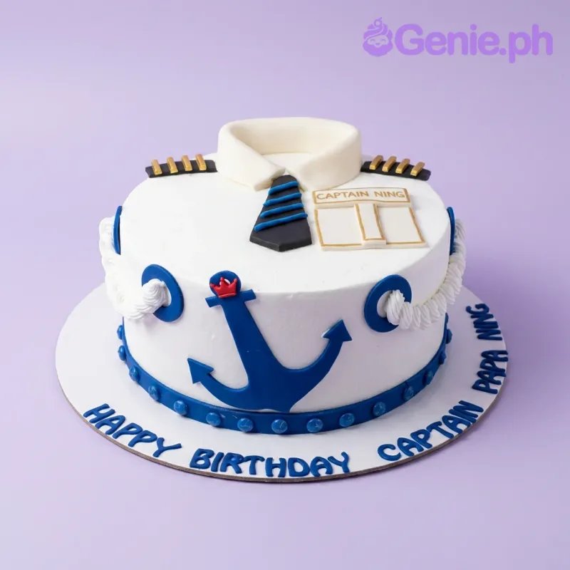 Captain Uniform Cake