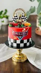 Cars Racing Cake Design