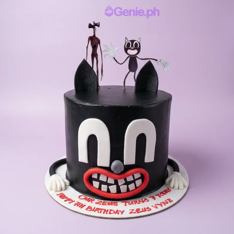 Cartoon Cat Cake
