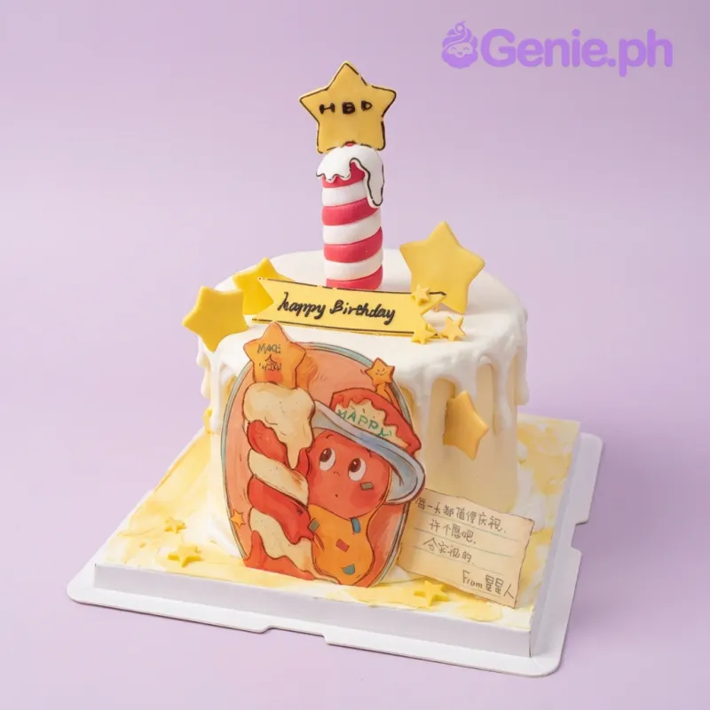 Cartoon Character Cake