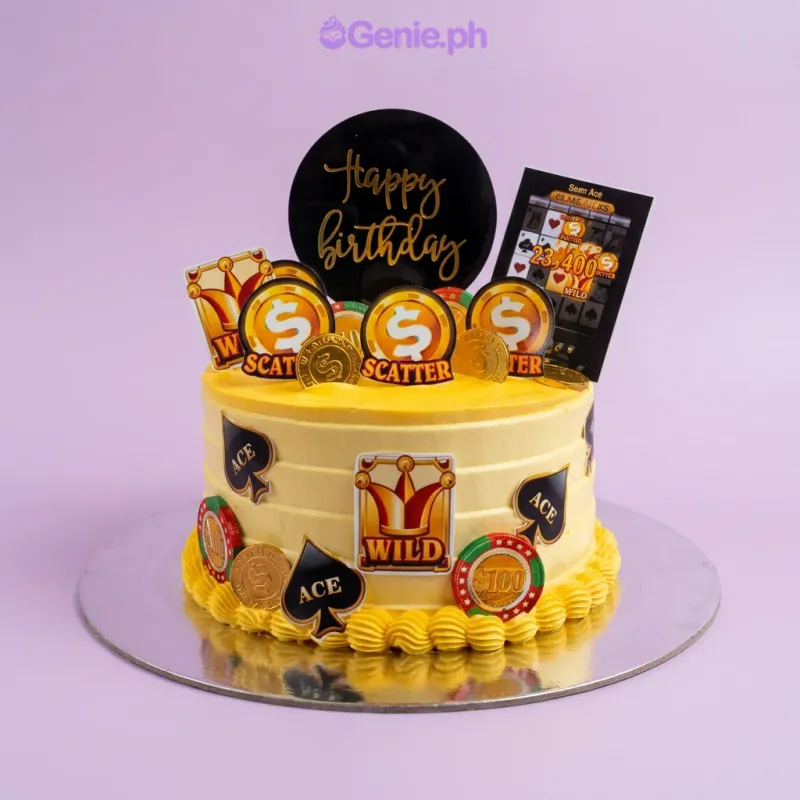 Casino Birthday Cake