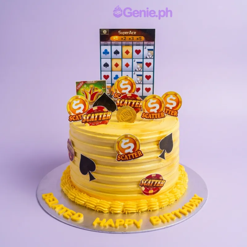 Casino Theme Cake