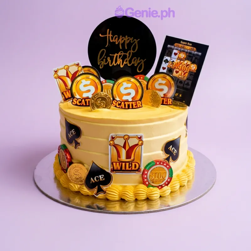 Casino Theme Cake