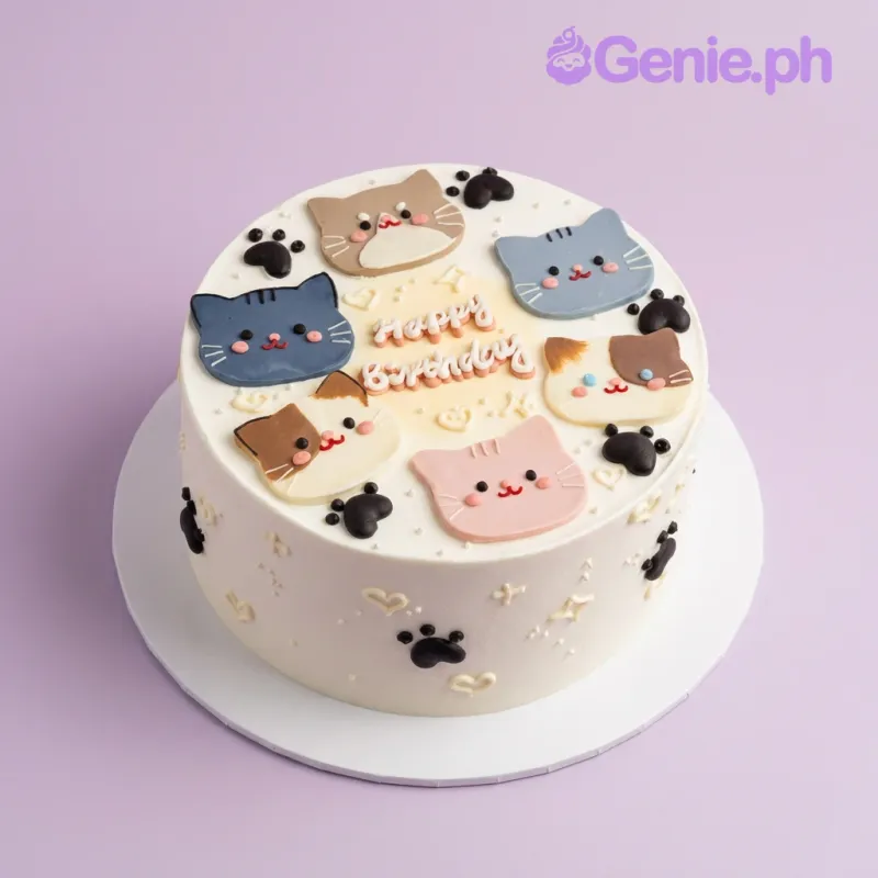 Cat Birthday Cake