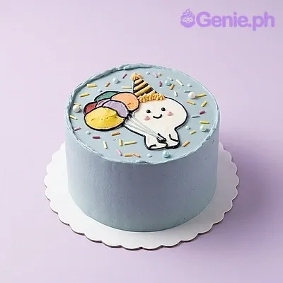 Character Bento Doodle Cake Design