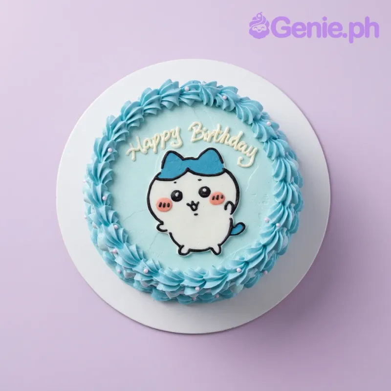 Character Birthday Cartoon Cake Design
