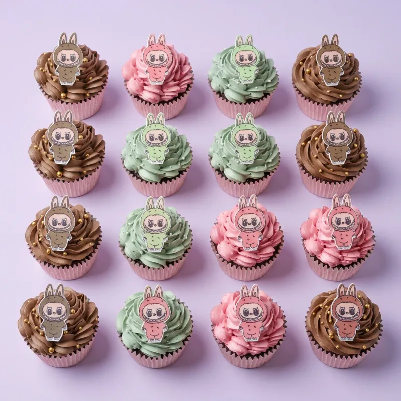 Character Cupcakes Cake