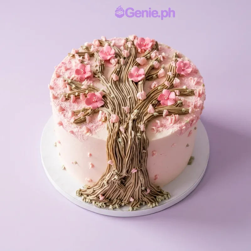 Cherry Blossom Cake