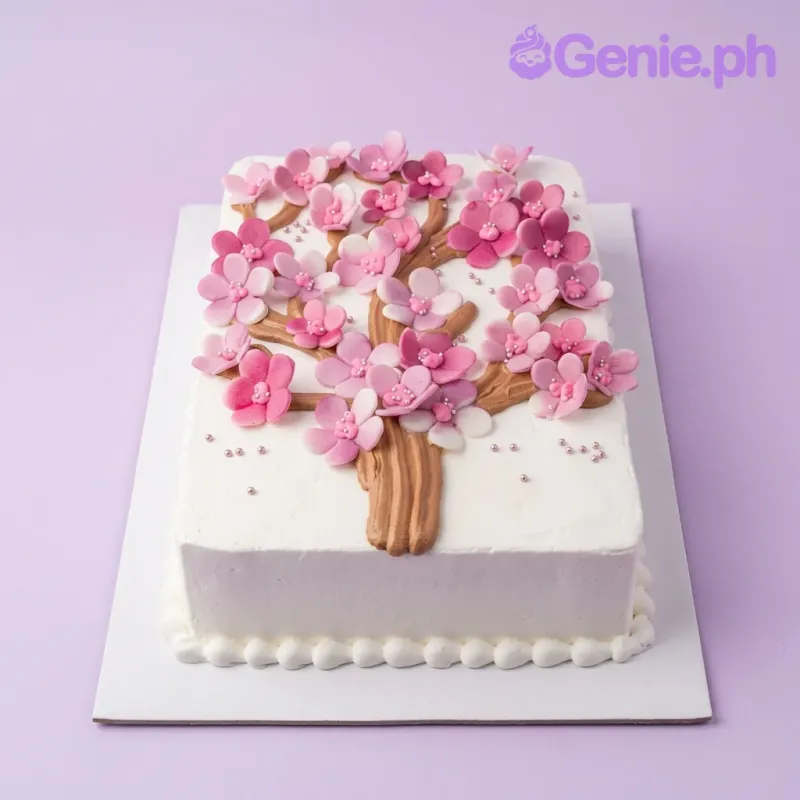 Cherry Blossom Cake