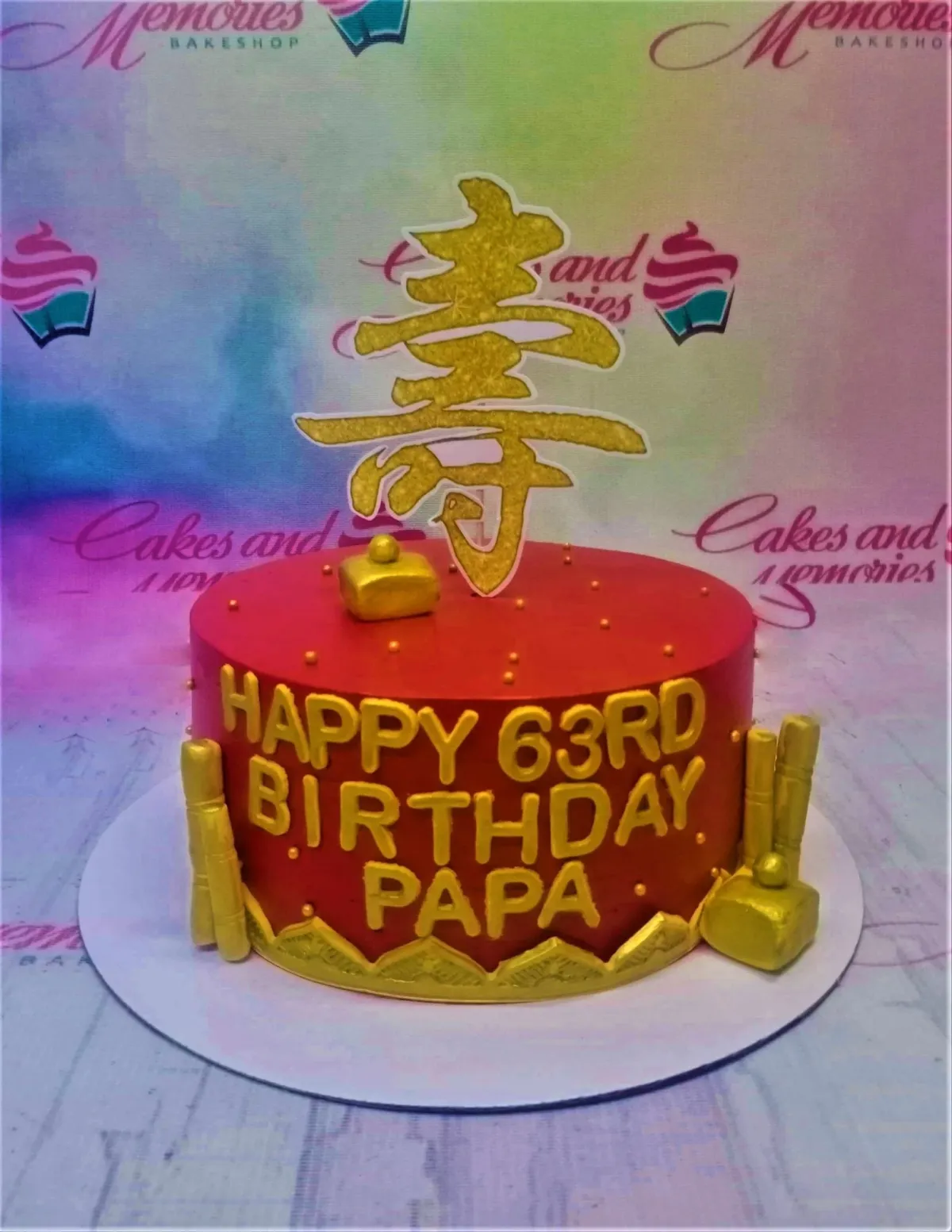 Chinese Longevity Papa Others Cake Design