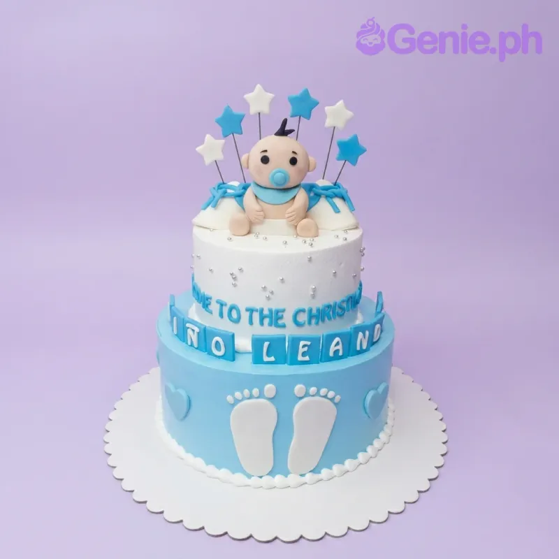 Christening Baby Cake Design