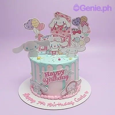 Cinnamoroll Blue Cake