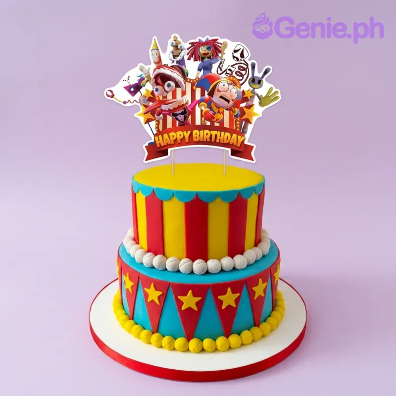 Circus Digital Circus Cake