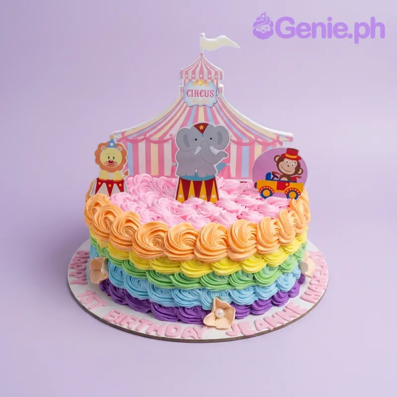 Circus Carnival Cake Design