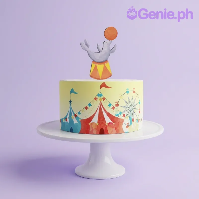 Circus Carnival Cake Design