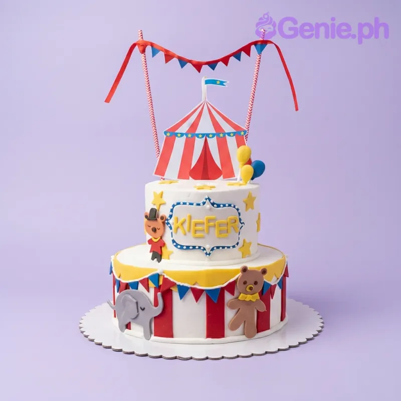 Circus Carnival Cake Design