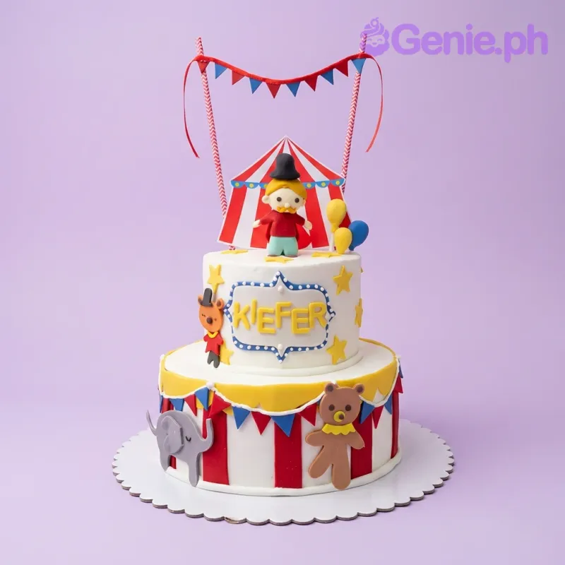 Circus Carnival Cake Design
