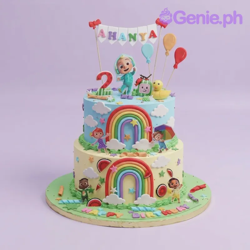 Cocomelon Birthday Cake Cocomelon Birthday Cake