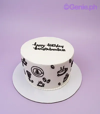 Coffee Barista Cake