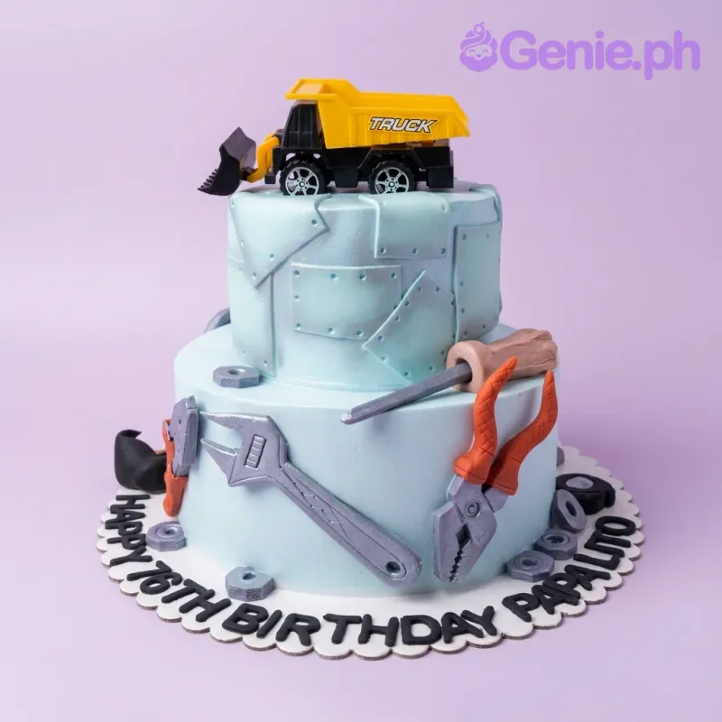 Construction Engineer Cake Design