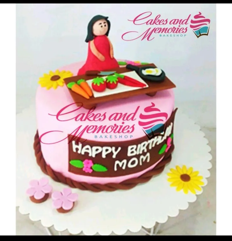 Cooking Mom Chef Cake Design