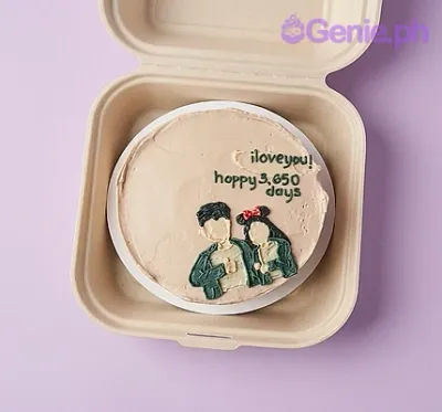 Couple Anniversary Cake
