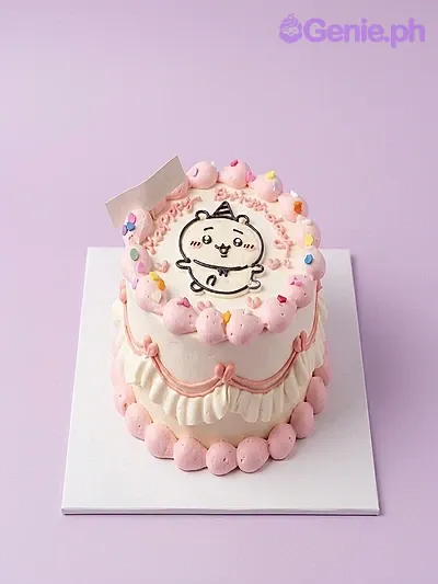 Cute Bear Cartoon Cake Design