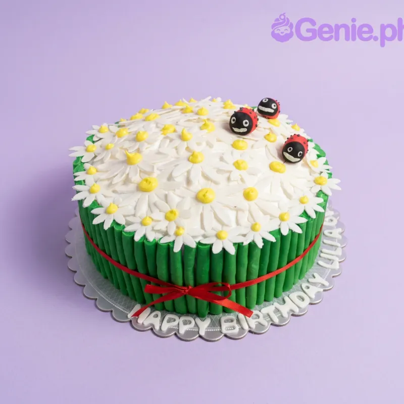 Daisy Garden Cake